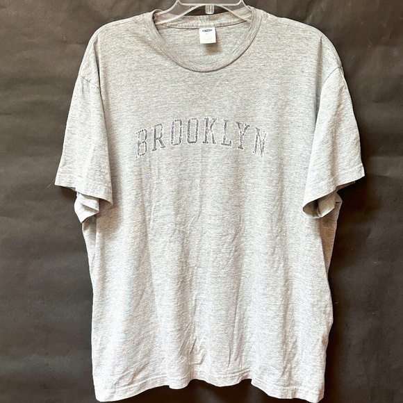 Old Navy Other - Brooklyn NYC Gray Basketball Short Sleeve Tee Shirt XXL